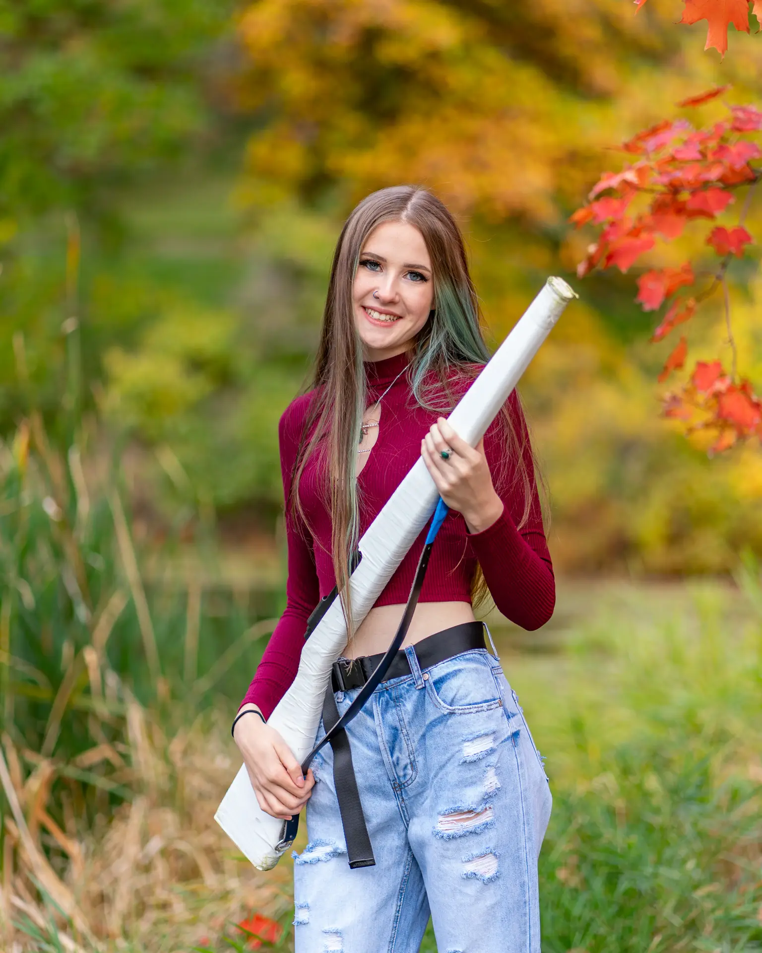 Senior portrait session at Moscow High School — photo 3