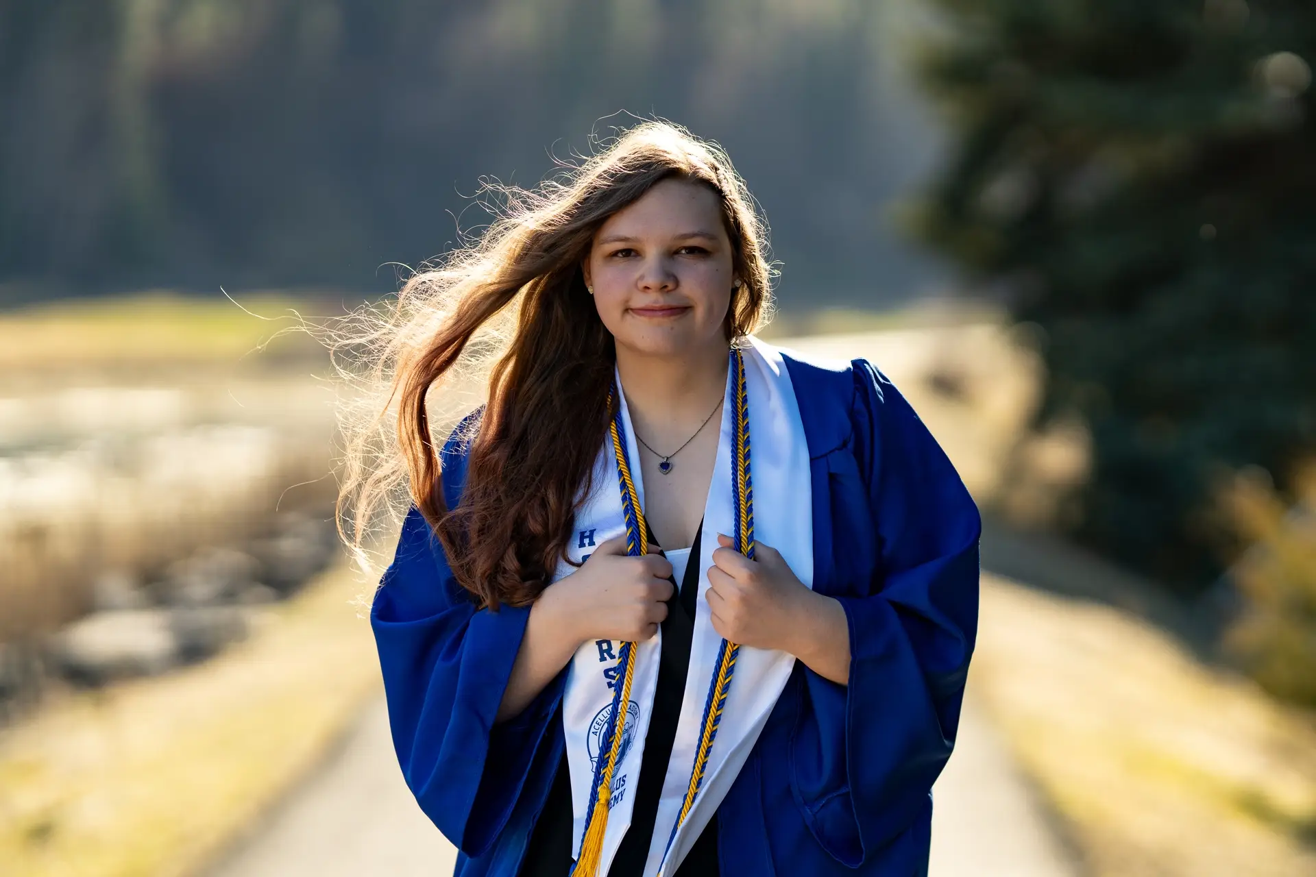 Senior portrait session at Colfax High School — photo 1