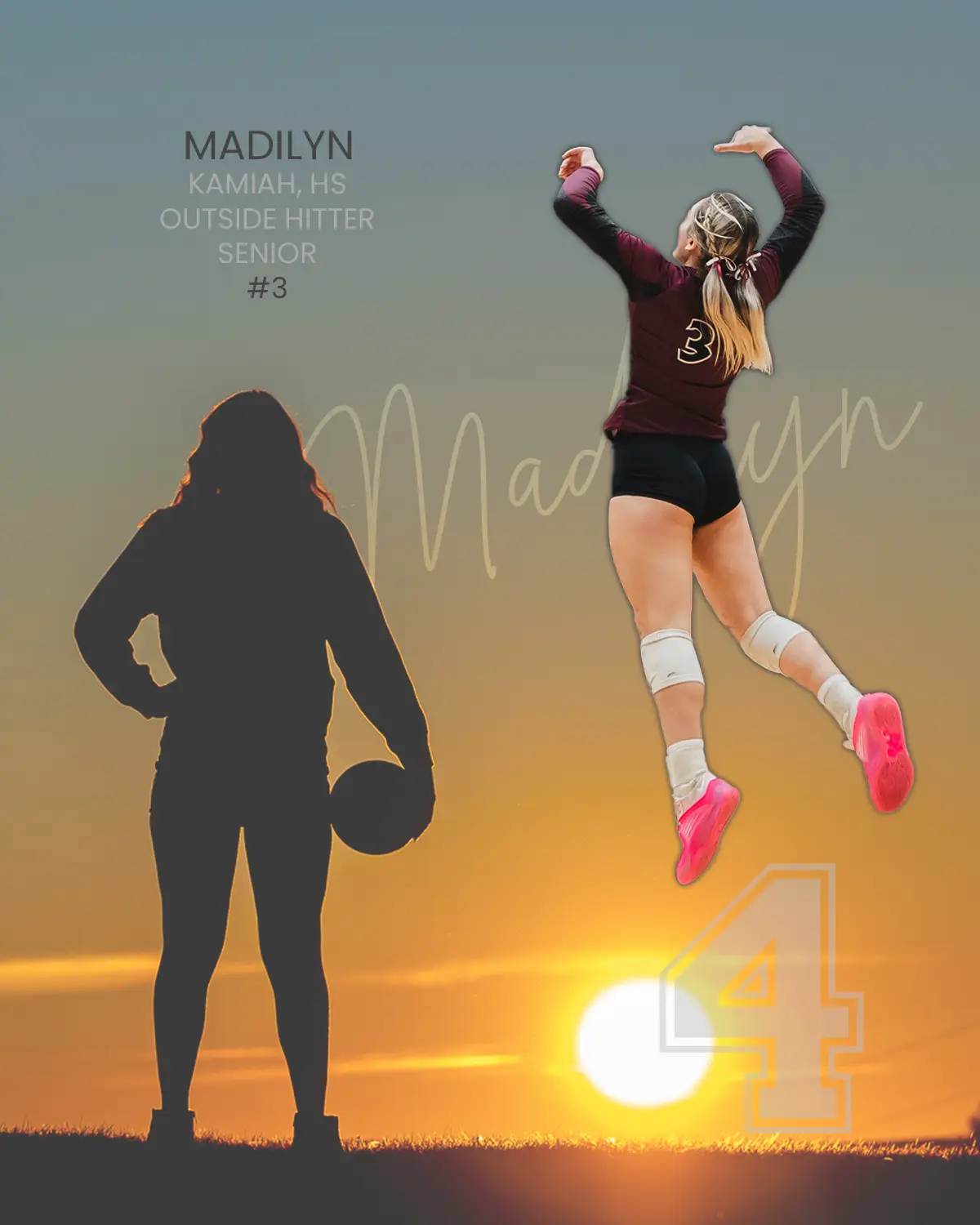 Graduating student athlete action shot in Pullman, WA — photo 6